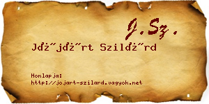 Jójárt Szilárd névjegykártya